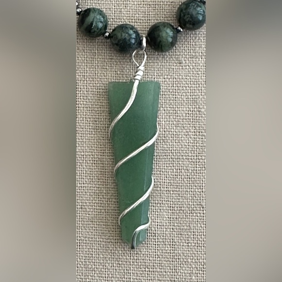 24 inch Kambaba Gemstone bead necklace NWOT - Picture 12 of 14